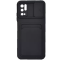 کاور سیلیکونی محافظ لنزدار کشویی مدل جا کارتی دار مناسب برای گوشی موبایل شیائومی Poco M3